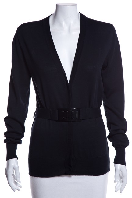 Fendi Cardigan Black Sweater