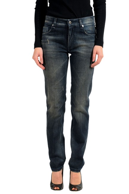 Fendi Gray V 7761 Straight Leg Jeans30