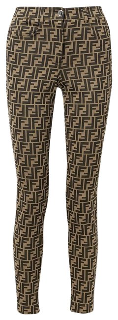 Fendi It 40 Stretch jacquard Pants