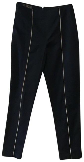 Fendi Navy Back Zipper Pants