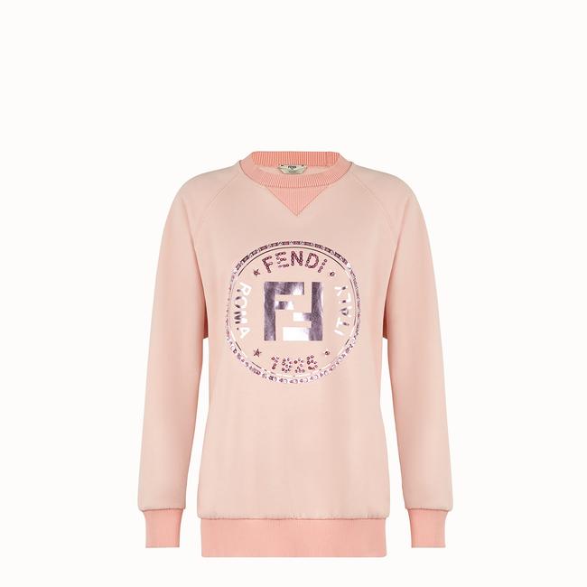 Fendi Pink Cr New Stamp SweatshirtHoodie