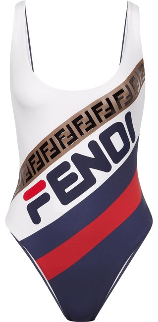 Fendi Printed Swimsuit One piece Bathing Suit