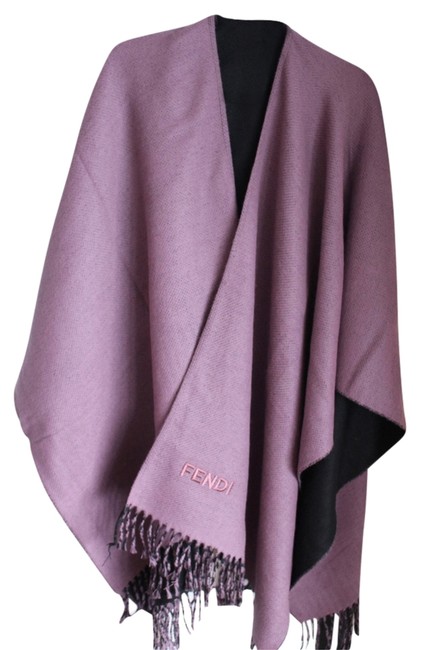 Fendi Purple PonchoCape 