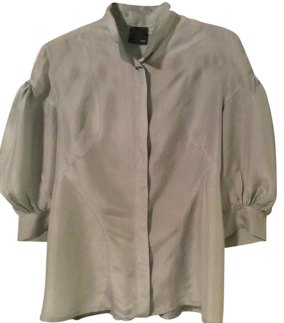 Fendi Sea Foam Green Blouse 