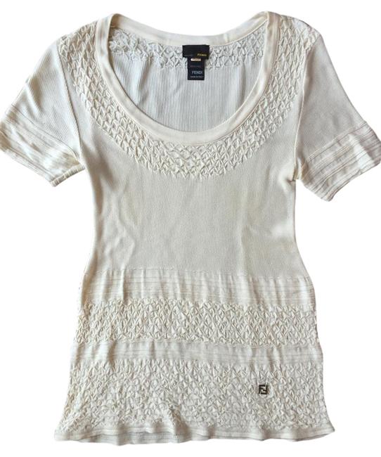 Fendi White Blouse 