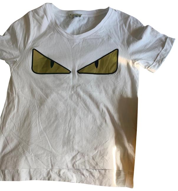 Fendi White Like New Tee Shirt
