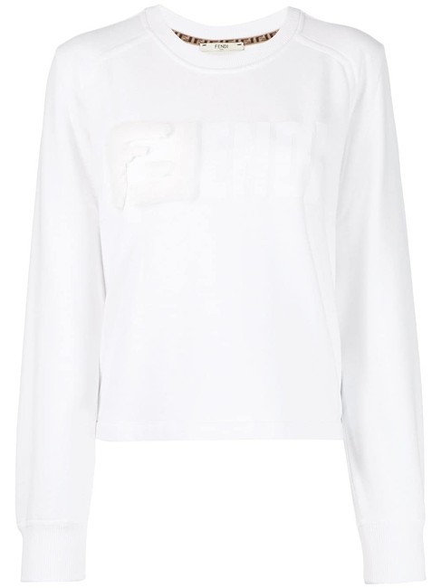 Fendi White Spk New Ff SweatshirtHoodie 
