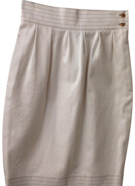 Fendi Winter White Fo5640 Skirt