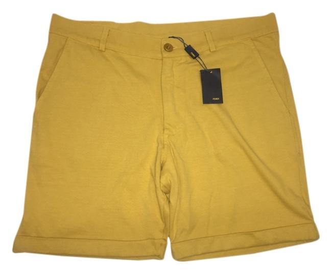 Fendi Yellow Shorts
