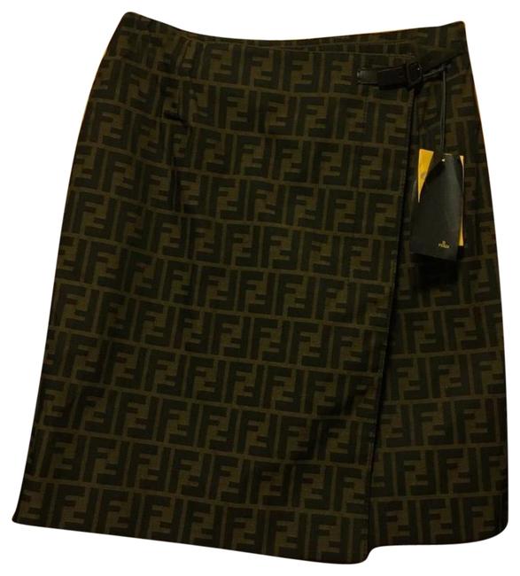 Fendi Zuca Print Skirt