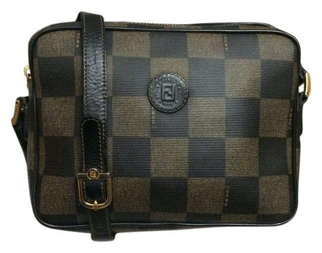Fendi 80&s Checker Cutie Cross Body Bag 