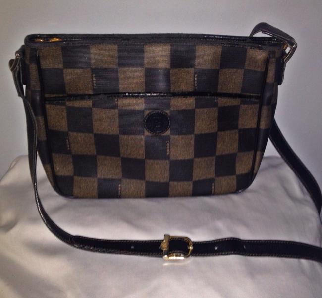 Fendi A Conversation Piece Leather Cross Body Bag 