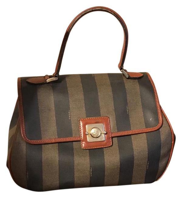 Fendi Authentic fendi Leather Satchel 