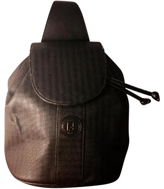 Fendi Backpack Black Leather Cross Body Bag 