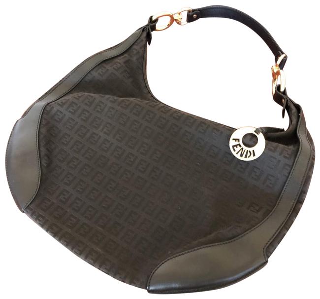 Fendi Black Leather Satchel 