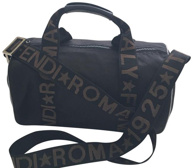 Fendi Black Nylon Cross Body Bag 