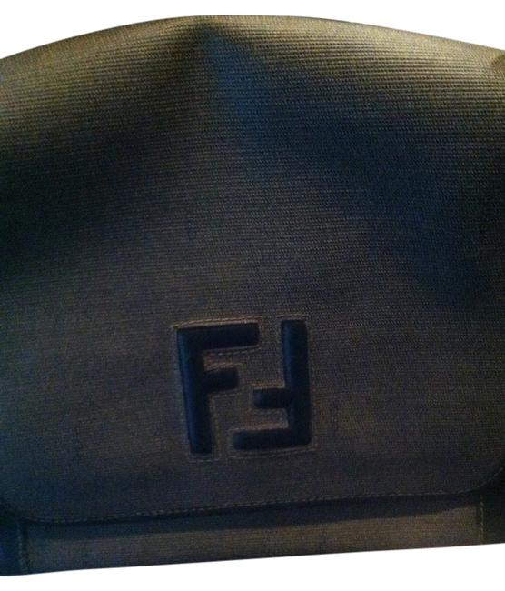 Fendi BlackBrown Cross Body Bag 