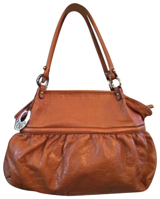 Fendi Brown Satchel Purse Amazing Leather Hobo Bag 