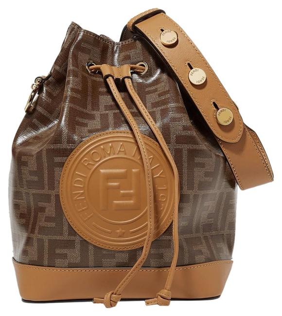Fendi Bucket Mon Tresor Leather Cross Body Bag 