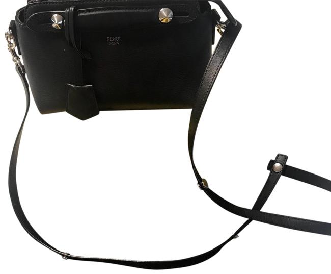 Fendi By The Way Black Leather Cross Body Bag 