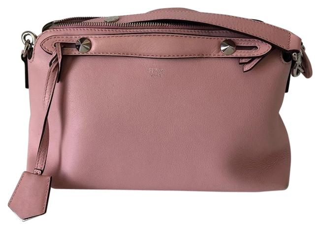 Fendi By The Way Pink Leather Satchel 