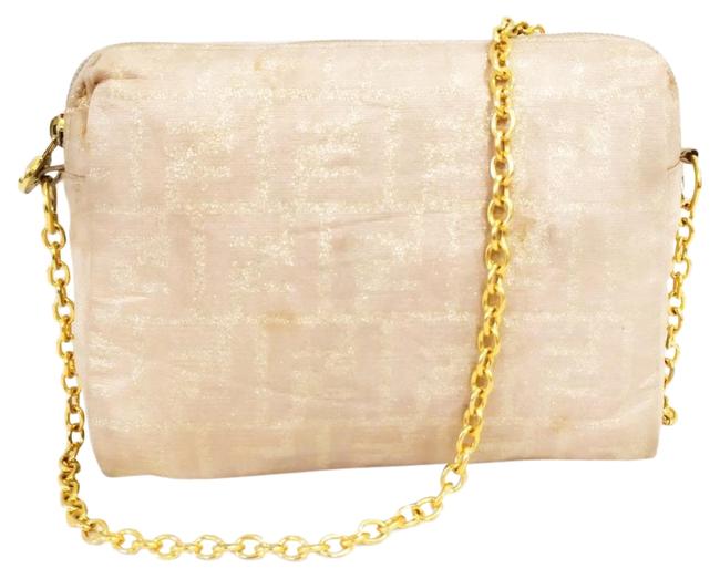 Fendi Chain Pink Cross Body Bag 