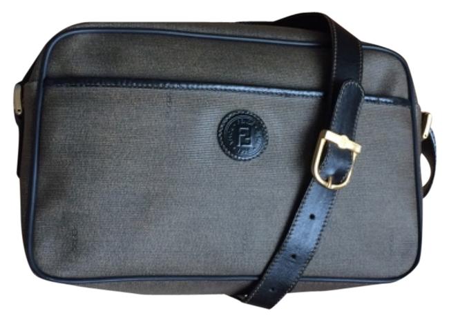 Fendi Chic Minty Tobacco Signature Cross Body Bag 