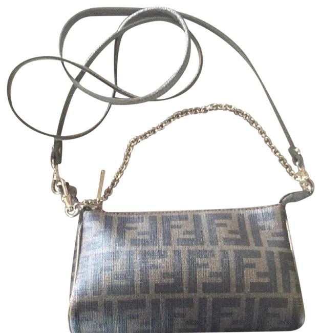 Fendi Clutch ClutchCross Brown Cross Body Bag 