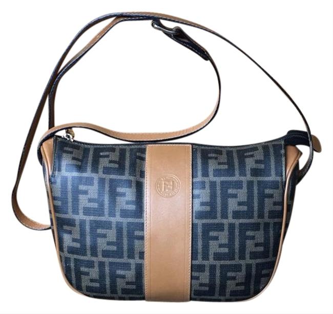Fendi Fabulous Zucca Gem Cross Body Bag 