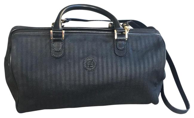 Fendi Doctor Black Satchel 