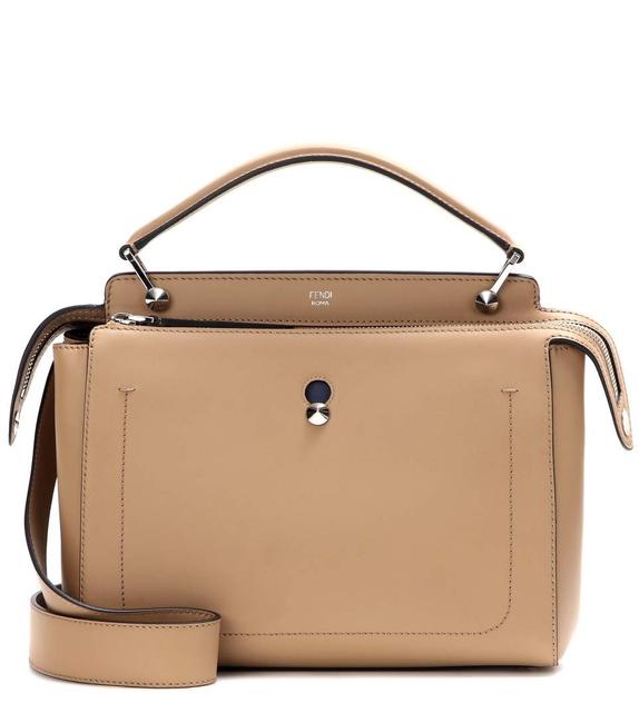 Fendi &dotcom& CuoioMirto Leather Satchel 