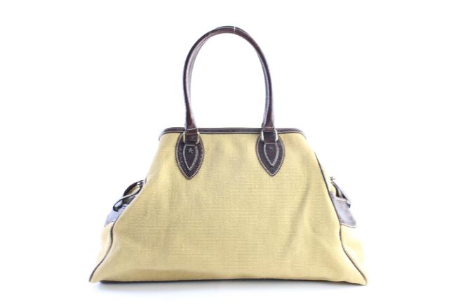 Fendi Extra Large Zucca Tote 11fr0509 Tan Canvas Satchel 