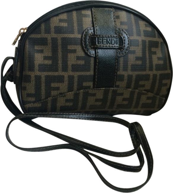 Fendi Fab Zucca Cutie Cross Body Bag 