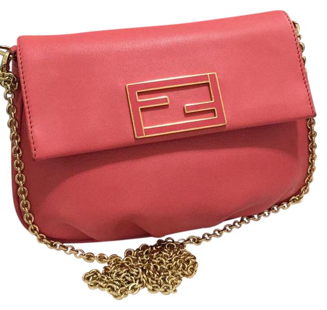 Fendi Fendista Coral Cross Body Bag 
