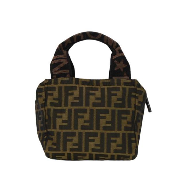 Fendi Ff Monogram Zucca Small Satchel 