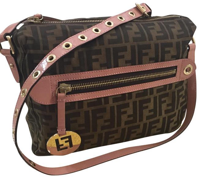 Fendi Ff Monogrammed Cross Body Bag 
