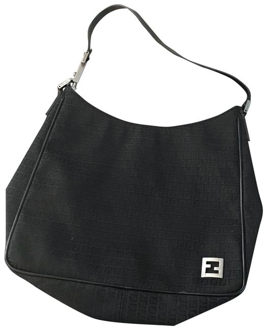 Fendi In Black Hobo Bag 