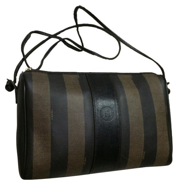 Fendi Lg Perfectly Pequin Pretty Cross Body Bag 