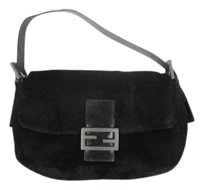 Fendi Mamma Ffjy10 Black Satchel 