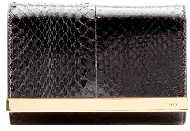 Fendi Shoulder Mini Rush Black Snakeskin Cross Body Bag 