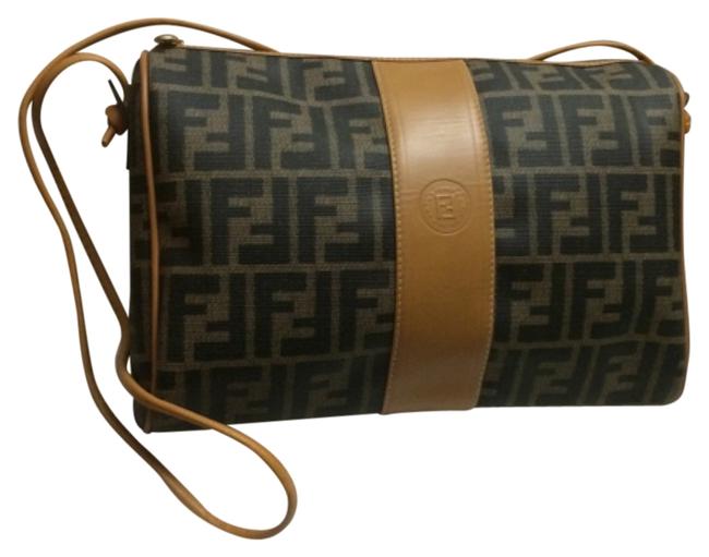 Fendi Minty Lg Zucca Beauty Cross Body Bag 
