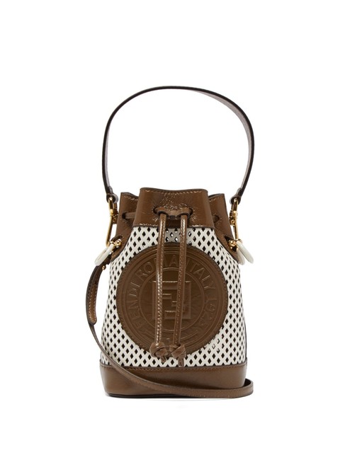 Fendi Mon Tresor Mini White Cross Body Bag 