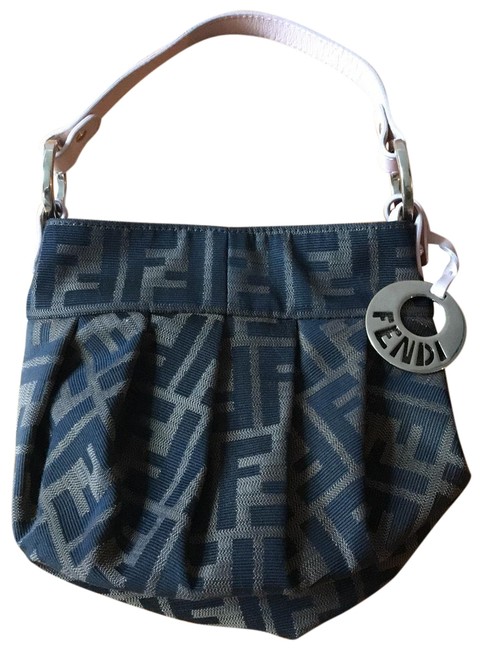 Fendi Monogram Mini Canvas Satchel 