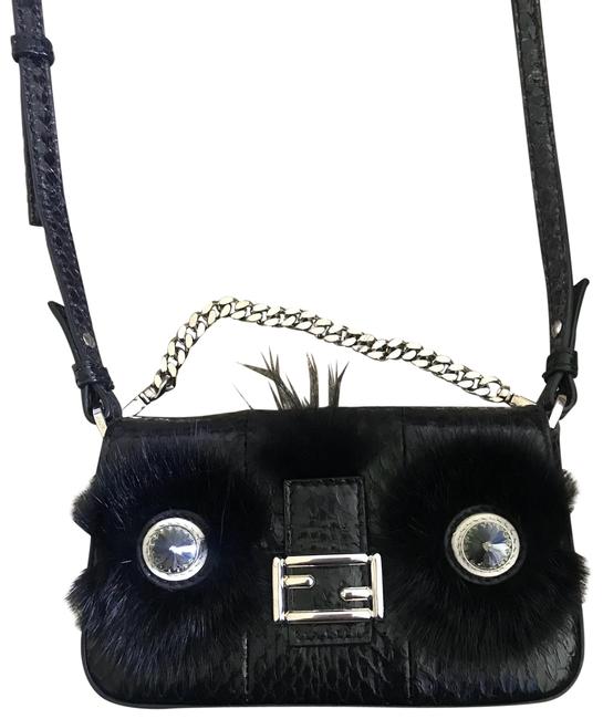Fendi Monster Buggie Micro Baguette Cross Body Bag 