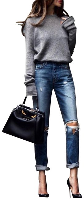 Fendi Monster Eyes Peekaboo BlackYellow Satchel 