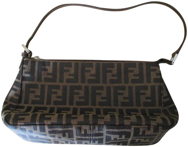 Fendi Passaspalla Pochette Tobacco Satchel 