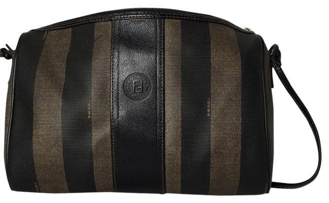 Fendi Shoulder Pequin Large Cross Body Bag 