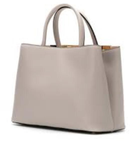 Fendi Petite 2jours Tan Leather Satchel 