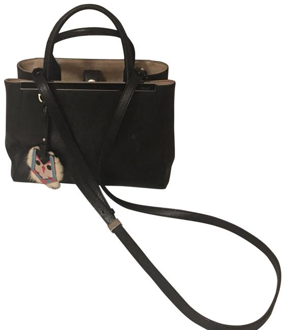 Fendi Petite Black Leather Satchel 