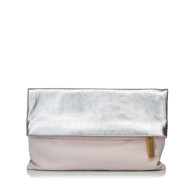 Fendi Pink Leather Clutch 